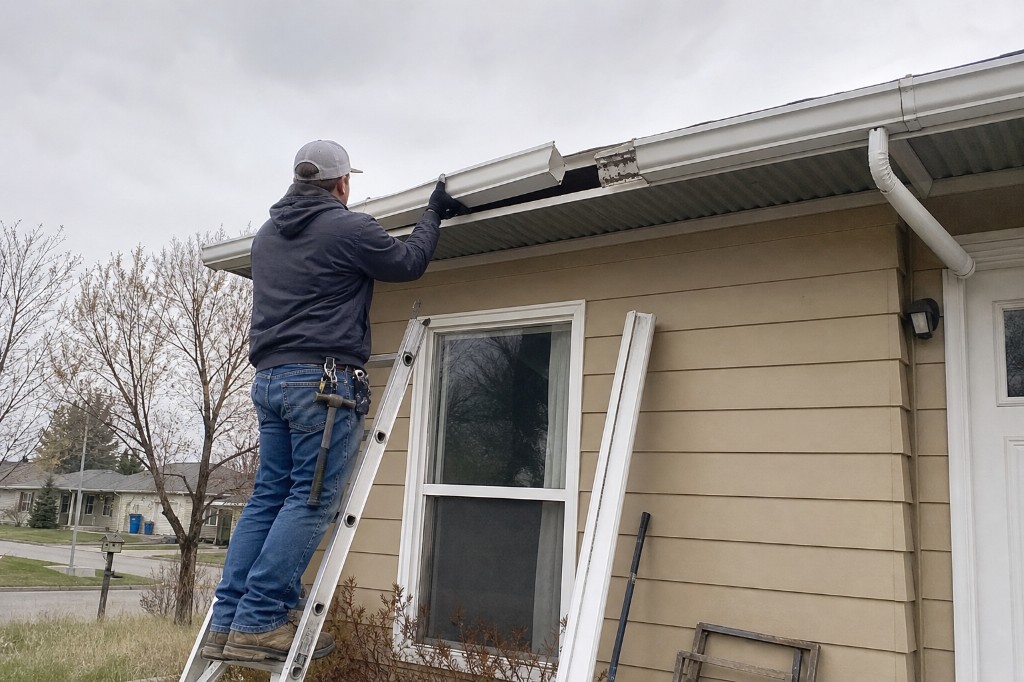 Downspout and drainage planning for Montana properties