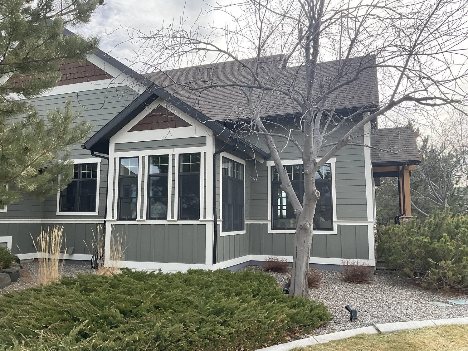 Roof leak repair on a home near Absarokee